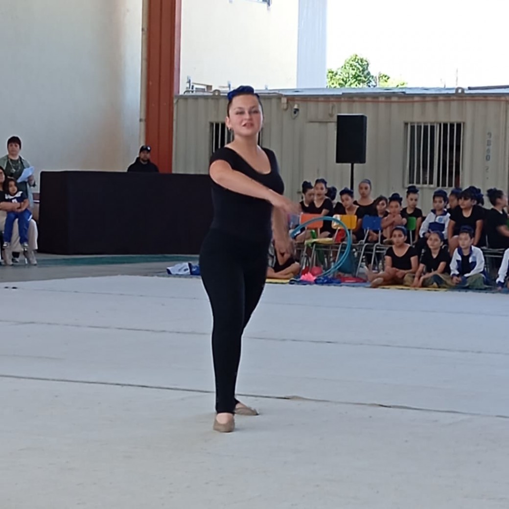 Presentación del Taller de Gimnasia Rítmica Colegio Marista Limache